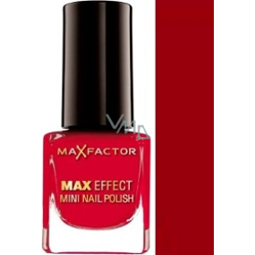 Max Factor Max Effect Mini Nail Polish lak na nechty 39 Ruby Tuesday 4,5 ml