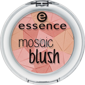 Essence Mosaic Blush tvárenka 10 Miss Floral Coral 4,5 g