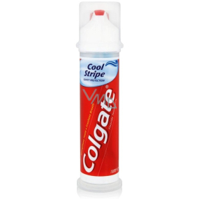 Colgate Triple Cool Stripe zubná pasta s pumpičkou 100 ml