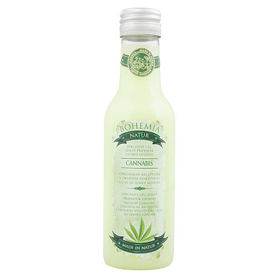 Bohemia Gifts Cannabis Konopný olej krémový sprchový gél 200 ml