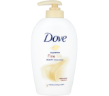 Dove Fine Silk hodvábne tekuté mydlo s dávkovačom 250 ml
