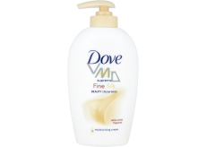 Dove Fine Silk hodvábne tekuté mydlo s dávkovačom 250 ml