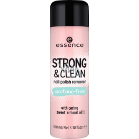 Essence Strong & Clean Nail Polish Remover odlakovač na nechty 01 100 ml