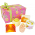 Bomb Cosmetics Exotická - Totally Tropical balistik 160 g + špalíček 50 g + mydlo 2 x 100 g + telové maslo 200 ml, kozmetická sada