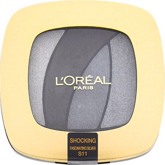 Loreal Paris Color Riche Les Ombres očné tiene S11 Fascinating Silver 2,5 g