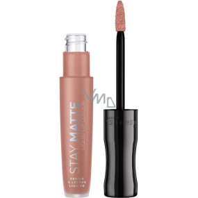 Rimmel London Stay Matte Nude Liquid Lip Colour tekutý rúž 708 Mwah 5,5 ml