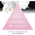 Millefiori Milano Go Fiori d Orchidea - Kvety orchidey vôňa do auta čierna vonia až 2 mesiace 54 g