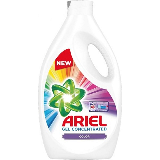 Ariel Color tekutý prací gél na farebnú bielizeň 48 dávok 2,64 l