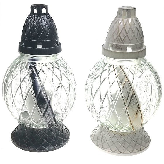 Rolchem Lampa sklenená strednej 23,5 cm 30 hodín 75 g Z30 1 kus