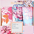 Heathcote & Ivory Pinks & Pear Blossom krém na ruky a nechty 3 x 30 ml, kozmetická sada