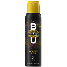 BU Golden Kiss dezodorant sprej pre ženy 150 ml