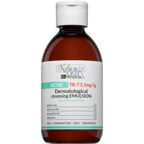 Bielenda Dr. Medica Acne dermatologická čistiaca pleťová emulzia proti akné 250 ml