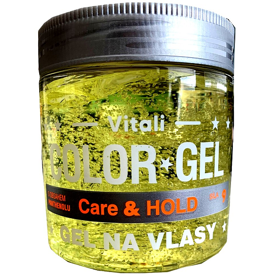 Štýl Vitali Color Care & Hold Panthenol tužiaci gél na vlasy 390 ml