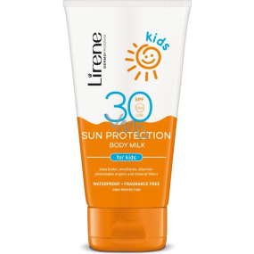 Lirene SC SPF30 Telové mlieko na opaľovanie pre deti 150 ml