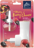 Glade Merry Berry Cheers s vôňou vareného vína a lesných plodov Elektrický osviežovač vzduchu s tekutou náplňou 20 ml