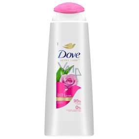 Dove Aloe Vera a ružová voda 2v1 Hydratačný šampón na vlasy 400 ml