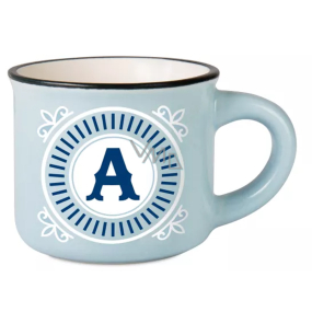 Hrnček na espresso Albi - písmeno A 45 ml