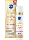 Nivea Luminous630 3v1 pleťový krém v strednom farebnom odtieni 02 Medium 40 ml