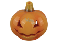 Svietnik keramická tekvica Halloween 8,5 x 8 cm