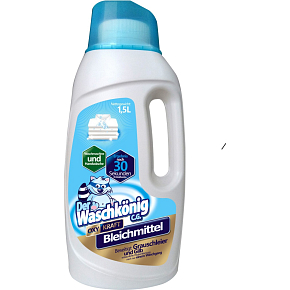 Waschkonig bielidlo a odstraňovač škvŕn Bleichmittel Oxy Kraft tekuté, 1500 ml Waschkonig bielidlo a odstraňovač škvŕn Bleichmittel Oxy Kraft tekuté, 1500 ml