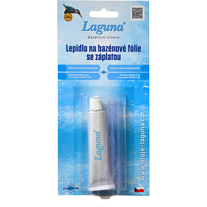 Laguna lepidlo na fóliu so záplatou