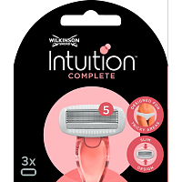 Wilkinson Sword Intuition Complete náhradná hlava, 3 ks
