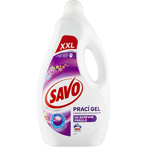 SAVO prací gel na farebné prádlo 100 praní, 5 l SAVO prací gel na farebné prádlo 100 praní, 5 l
