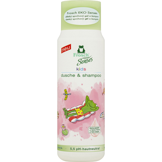 Frosch Eko Senses Kids detský sprchový gél & šampón, 300 ml