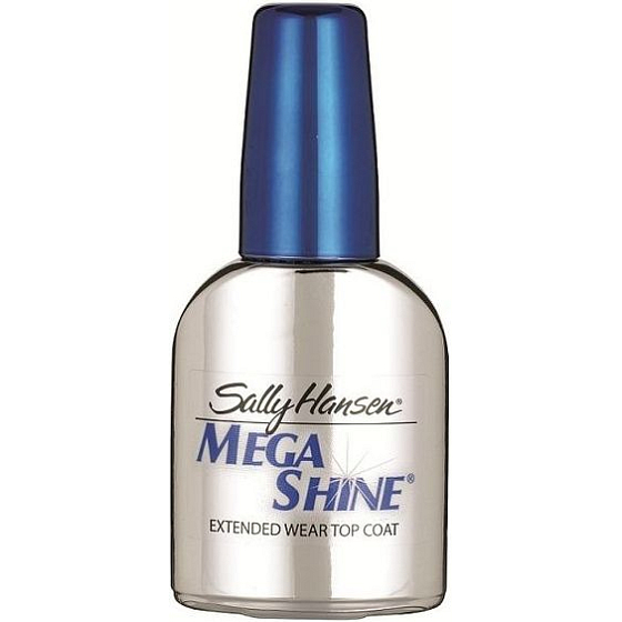 Sally Hansen Mega Shine vrchný lak predlžujúci trvanlivosť laku 13,3 ml