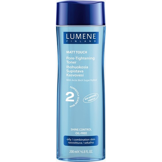 Lumene Cleansing Matt Touch Balancing Toner čistí póry do hĺbky 200 ml