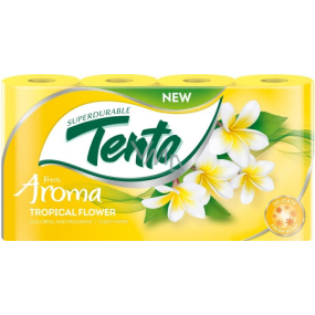 Tento Fresh Aróma Tropical Flower parfumovaný 2 vrstvový 156 útržkov 8 kusov