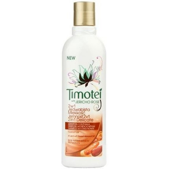 Timotei Jemnosť 2v1 šampón s kondicionérom 400 ml