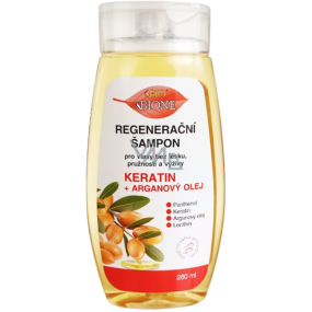 Bion Cosmetics Keratín & Arganový olej regeneračný šampón 260 ml