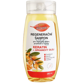 Bione Cosmetics Keratín & Arganový olej regeneračný šampón 260 ml