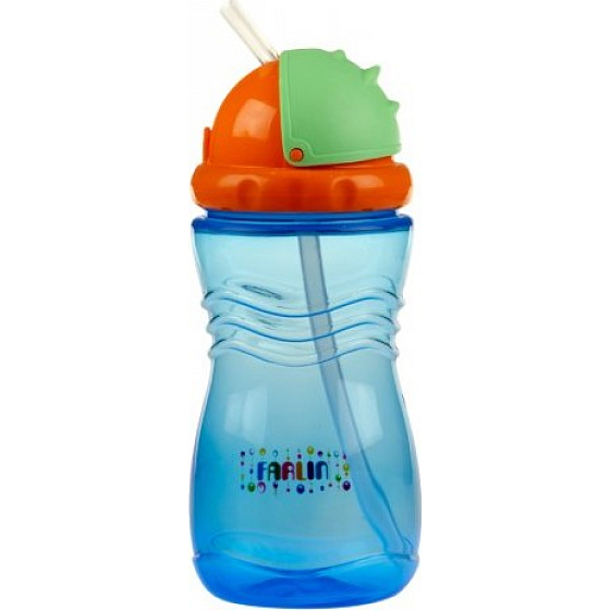 Baby Farlin Hrnček cestovný sa slamkou 370 ml BF -190-1
