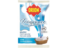 Orion Fragrance Vôňa čistej bielizne závesné kolíčky proti moliam 2 kusy