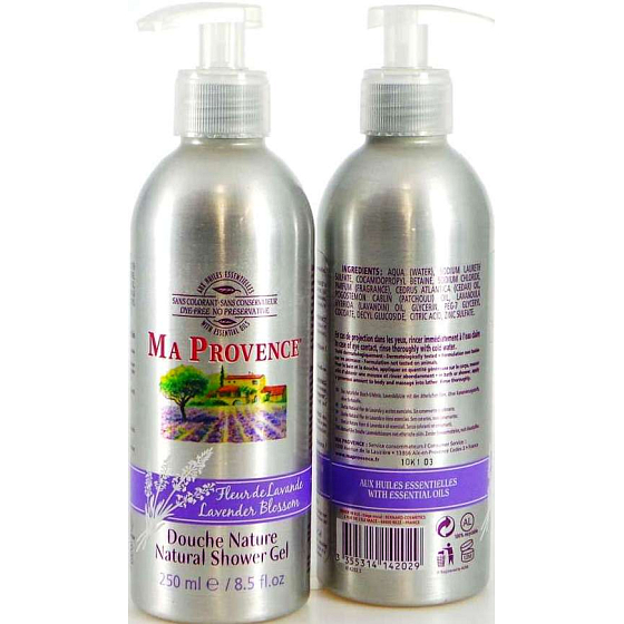 Ma Provence Bio Levanduľové kvety sprchový gél 250 ml