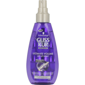 Gliss Kur Ultimate Volume Lift-Up Sprej pre spľasnuté a jemné vlasy bez objemu 150 ml