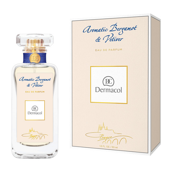Dermacol Aromatic Bergamot and Vetiver toaletná voda pre ženy 50 ml