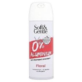 Soft & Gentle Floral Svieža ruže Antiperspirant dezodorant sprej pre ženy 150 ml