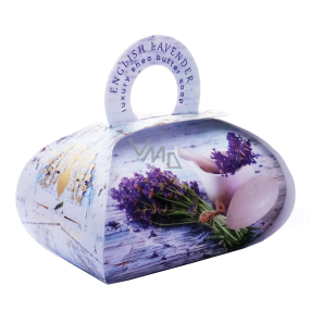 English Soap Anglická Levanduľa prírodné parfumované mydlo s bambuckým maslom 260 g