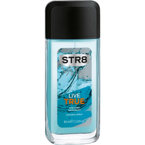 Str8 Live True parfumovaný deodorant sklo pre mužov 85 ml