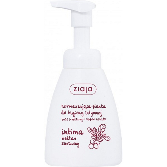 Ziaja Intima Nektár brusnice penová intímna hygiena 250 ml