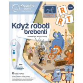 Albi Kúzelné čítanie interaktívna hovoriaca kniha Keď roboti brebentia, vek 3+