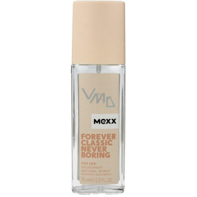 Mexx Forever Classic Never Boring for Her parfumovaný deodorant sklo 75 ml Tester