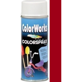 Color Works Colorsprej 918519 červená bordová alkydový lak 400 ml