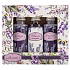 Bohemia Gifts Levanduľa sprchový gél 50 ml + šampón 50 ml + pena 50 ml, kozmetická sada