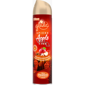 Glade Spiced Apple Kiss s vôňou jablka, škorice, muškátového orieška osviežovač vzduchu sprej 300 ml