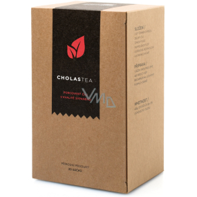 Aromatica CholasTea bylinný čaj svojím zložením podporuje normálny trávenie a vylučovanie vody z tela 20 x 2 g