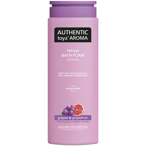 Authentic Toya Aróma Grapes & Grapefruit pena do kúpeľa 600 ml